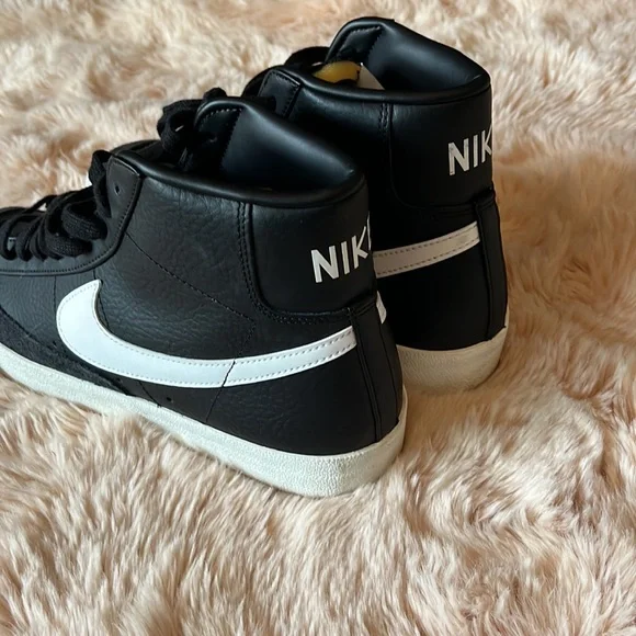 Blazer Mid Vintage Suede 'Black - Picture 4 of 7